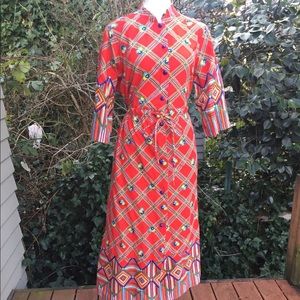 VNTG Amazing vintage dress. Retro, funky sears